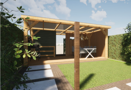 Bekijk deze Interieuradvies en ontwerp veranda op Helemaal Hildy.